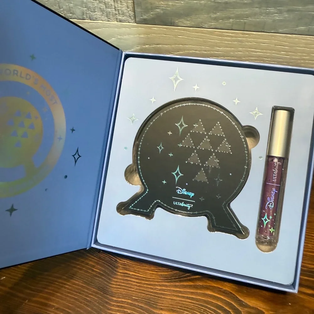 Disney Ulta Beauty Walt Disney World 50th Anniversary Epcot Palette Gloss Set